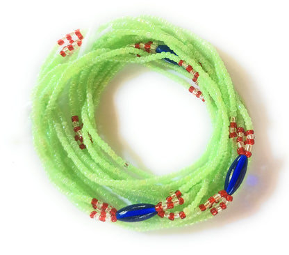 3-in-1 Green Variety Waist Beads