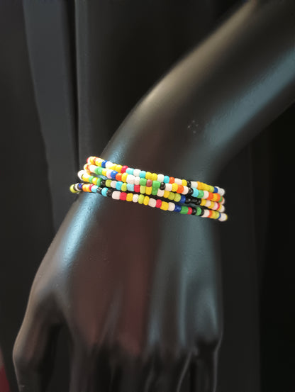 Multicolor Bead Bracelet