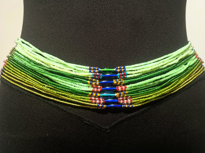 3-in-1 Green Variety Waist Beads