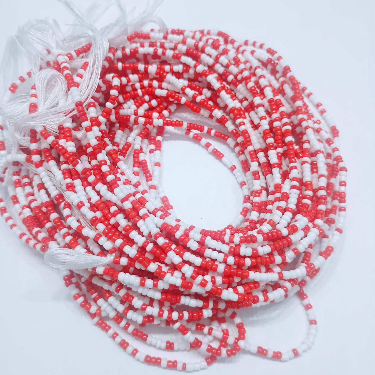 Valentines Bead Set (Red & White)