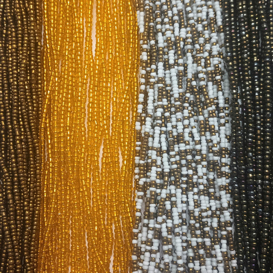 Gold Variety Waist Bead Strands